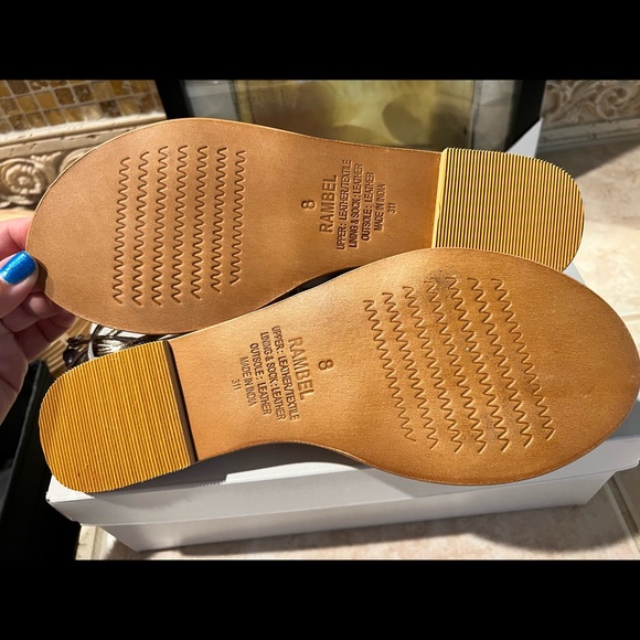 Steve Madden “Rambel” ankle wrap sandals - Picture 3 of 4